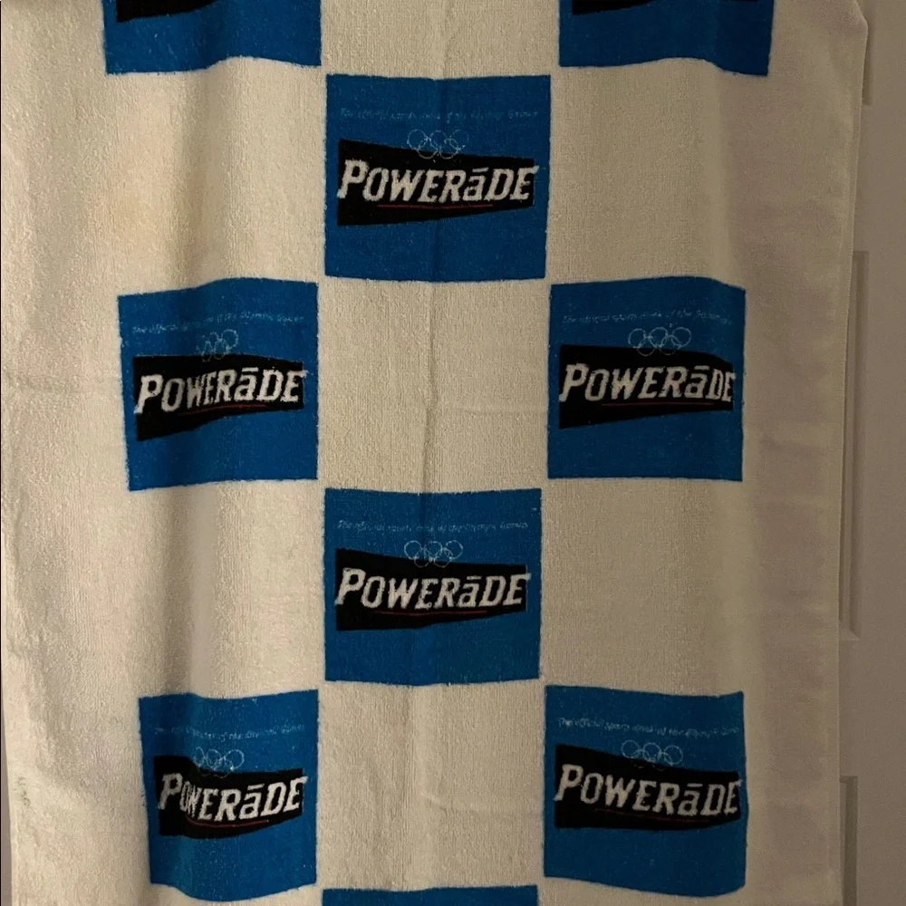 POWERāDE Branded Athletic Gym Towel Olympic Rings
